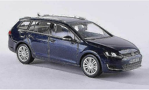 Volkswagen Golf Variant 1/43 Herpa blu 2013 modellini auto