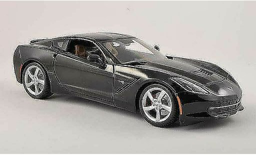 Chevrolet Corvette Stingray 1/18 Maisto C7 (C7) nero modellini auto