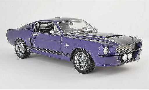 Shelby GT 500 Base 1/18 Shelby Collectibles nero-lilla/nero modellini auto