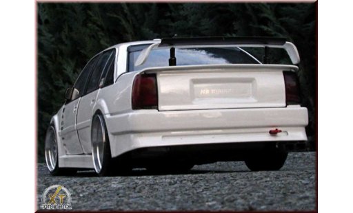 Opel Omega Lotus 1/18 Minichamps 3000 bianco jantes 19 pouces bbs modellini auto
