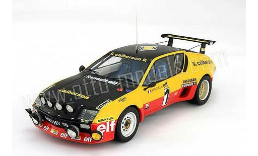 Alpine A310 groupe 5 1/18 Ottomobile 1977 numero 1 modellini auto