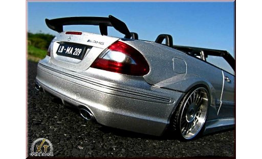 Mercedes Classe CL AMG DTM cabriolet 1/18 Kyosho K grigio jantes alu alpina 20 pouces modellini auto