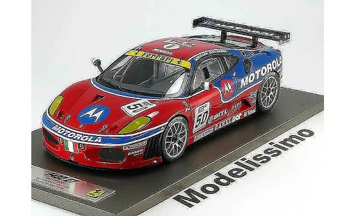 Ferrari F430 GT 1/18 BBR Models no.50 fia champions vilander muller 2007 motorola modellini auto