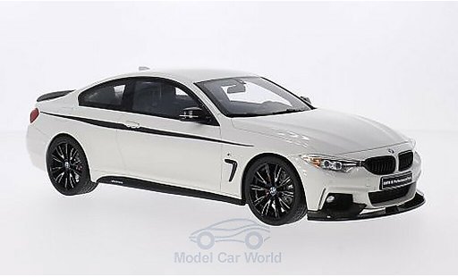 Bmw 435 F32 1/18 GT Spirit i M Performance bianco modellini auto