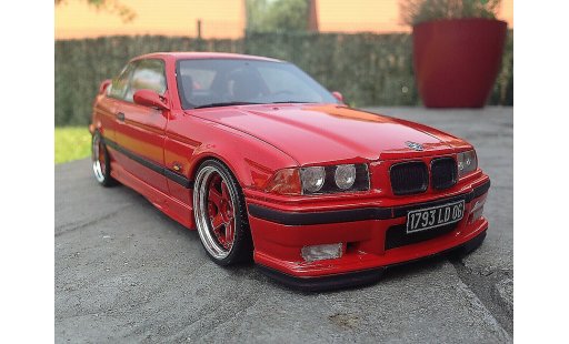 Bmw M3 ltw 1/18 Ottomobile E36 Light Weight rosso modellini auto