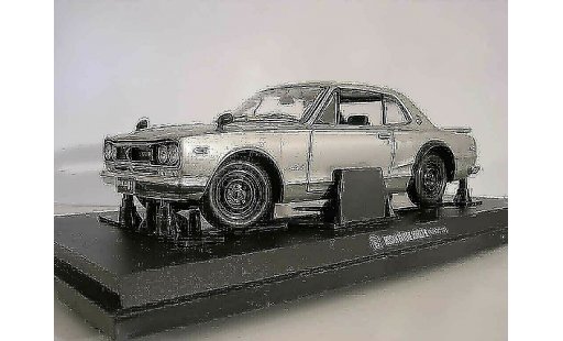 Nissan Skyline 2000 1/18 Kyosho gt-r kpgc 10 grigio modellini auto