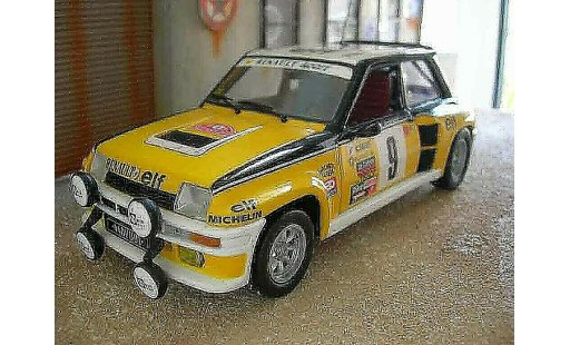 Renault 5 Turbo 1/18 Universal Hobbies rallye ragnotti modellini auto