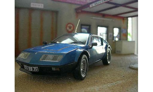 Alpine A310 rallye 1/18 Norev blu modellini auto