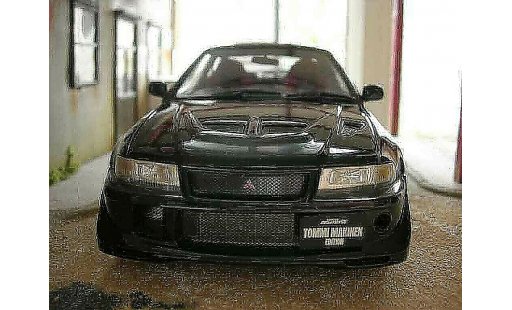 Mitsubishi Lancer Evolution VI 1/18 Autoart tommi makinen edition nero modellini auto