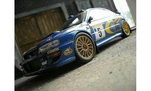Subaru Impreza WRC 1/18 Autoart r.burns 1999 modellini auto
