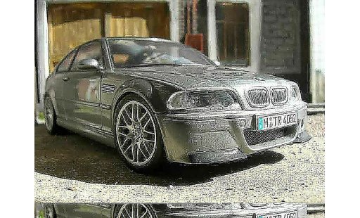 Bmw M3 CSL 1/18 Autoart E46 modellini auto