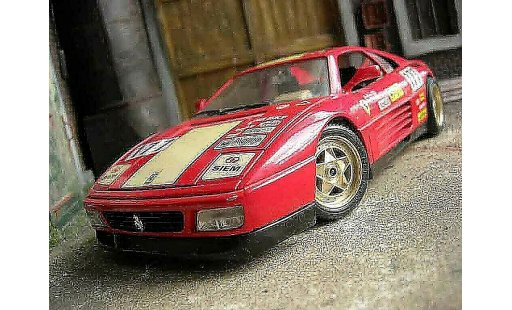 Ferrari 348 TB 1/18 Burago challenge #177 modellini auto