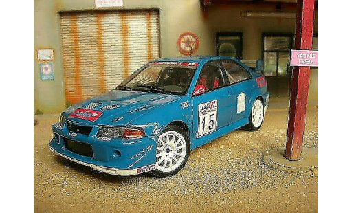 Mitsubishi Lancer Evolution VI 1/18 Autoart rallye modellini auto