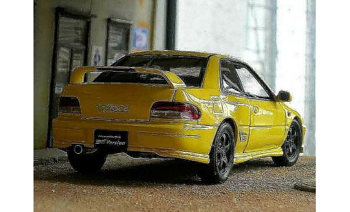 Subaru Impreza Type R 1/18 Autoart tipoe gt turbo sti giallo modellini auto