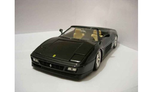 Ferrari 348 Spider 1/18 Mira noir jantes modena modellini auto