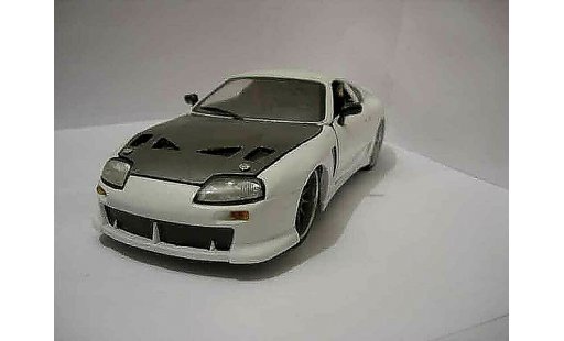 Toyota Supra Base 1/18 Racing Champion bianco tuning modellini auto