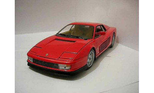 Ferrari Testarossa Coupe 1/18 Hot Wheels Elite rosso modellini auto