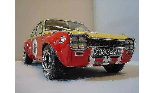 Ford RS 1600 Rally 1/18 Minichamps twincam competition #36 modellini auto