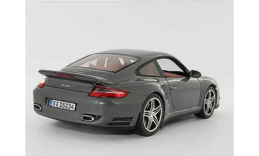 Porsche 911 Turbo 1/18 Norev grigio modellini auto