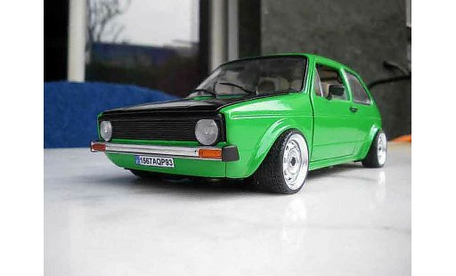 Volkswagen Golf GTI 1/18 Solido emeraude modellini auto