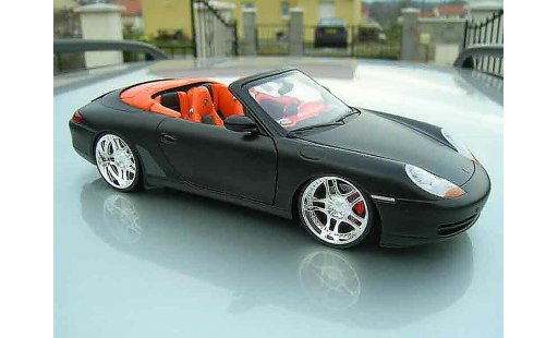 Porsche 911 Cabriolet 1/18 Ut Models Cabrio nero modellini auto