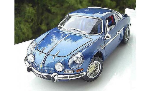 Alpine A110 rallye 1/18 Burago blu jantes bbs modellini auto