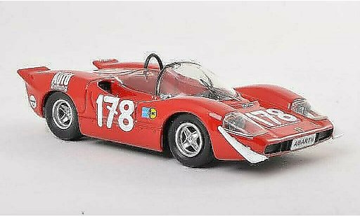 Abarth 2000 S 1/43 Best No.178 Bitter/Kelleners Targa Florio 1969 modellini auto