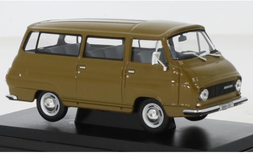 Skoda 1203 1/43 Abrex Mikrobus beige 1974 modellino in miniatura