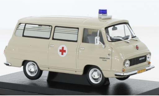 Skoda 1203 1/43 Abrex Mikrobus Sanitka - Prevozka 1974 modellino in miniatura
