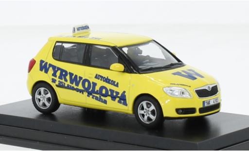 Skoda Fabia 1/43 Abrex II Autoskola Wyrwolova 2006 modellino in miniatura
