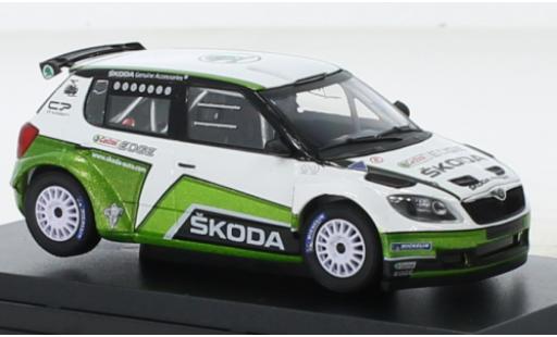 Skoda Fabia 1/43 Abrex II FL S2000 Motorsport Design 2012 modellino in miniatura