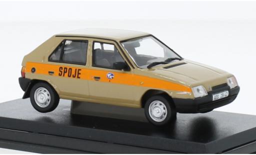 Skoda Favorit 1/43 Abrex 136L Spoje 1988 modellino in miniatura