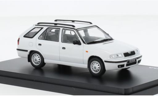 Skoda Felicia 1/43 Abrex FL combi bianco 1998 modellino in miniatura