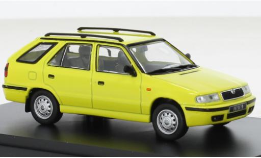Skoda Felicia 1/43 Abrex FL combi giallo clair 1998 modellino in miniatura