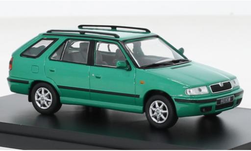 Skoda Felicia 1/43 Abrex FL Combi metallise verde 1998 modellino in miniatura