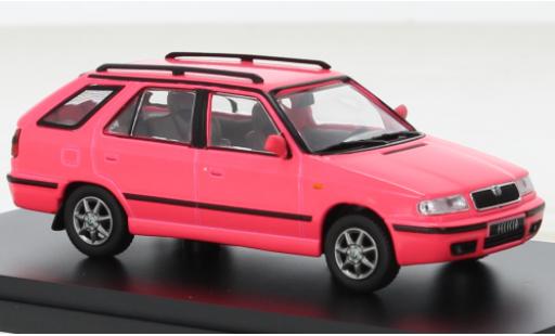 Skoda Felicia 1/43 Abrex FL Combi rosa 1998 modellino in miniatura