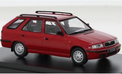 Skoda Felicia 1/43 Abrex FL combi rosso 1998 modellino in miniatura