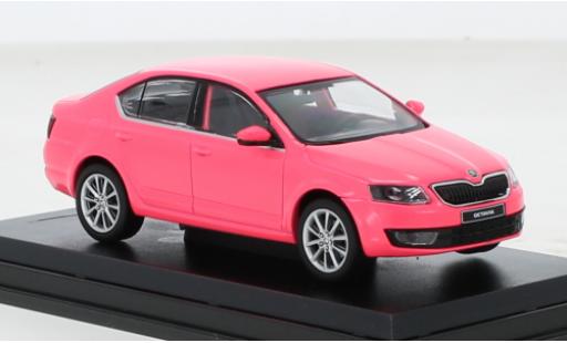 Skoda Octavia 1/43 Abrex III matt-rosa 2012 modellino in miniatura