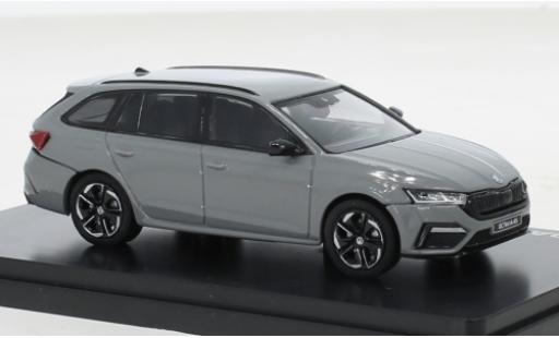 Skoda Octavia 1/43 Abrex IV Combi RS grigio 2020 modellino in miniatura