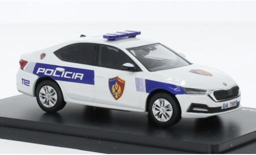 Skoda Octavia 1/43 Abrex IV Policia Albania 2020 modellino in miniatura