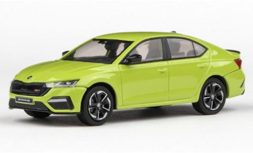 Skoda Octavia 1/43 Abrex IV RS la chaux 2020 modellino in miniatura