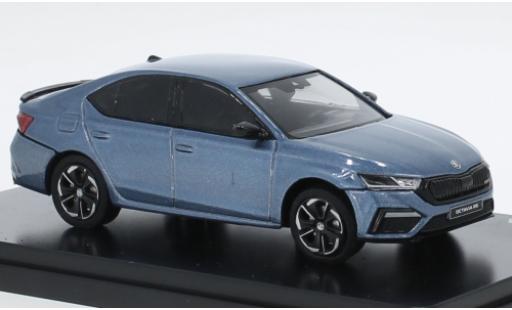 Skoda Octavia 1/43 Abrex IV RS mattblau 2020 modellino in miniatura