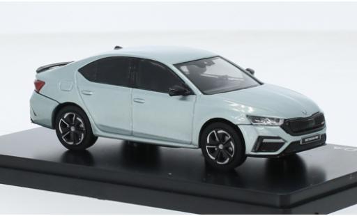 Skoda Octavia 1/43 Abrex IV RS metallise blu clair 2020 modellino in miniatura