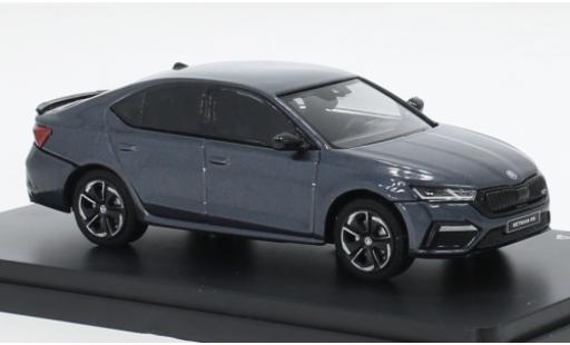 Skoda Octavia 1/43 Abrex IV RS metallise grau 2020 modellino in miniatura