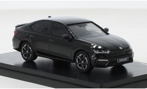 Skoda Octavia 1/43 Abrex IV RS metallise nero 2020 modellino in miniatura