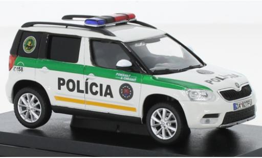 Skoda Yeti 1/43 Abrex FL Policia (SR) 2013 modellino in miniatura