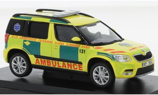 Skoda Yeti 1/43 Abrex FL ZZS Zlinskeho Kraje 131 2013 modellino in miniatura