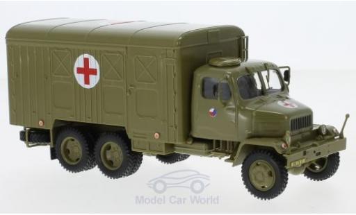 Praga V3S 1/43 Abrex Koffer Tschechische Armee 1967 modellino in miniatura