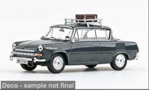 Skoda 110 1/43 Abrex 0MBX grau 1969 1:43 modellino in miniatura