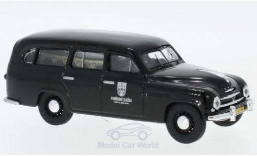 Skoda 120 1/43 Abrex 1 1956 Bestattungswagen modellino in miniatura